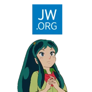 💼 JW.ORG jw.org, jehovah's witnesses, religion, anime, logo telegram sticker