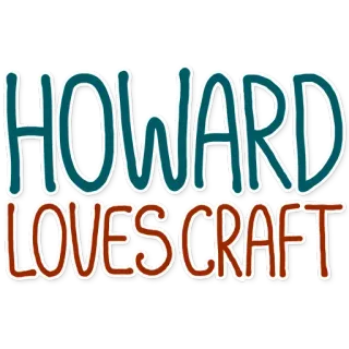 Howard Loves Craft telegram stickers