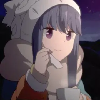 New pack Yuru camp telegram stickers