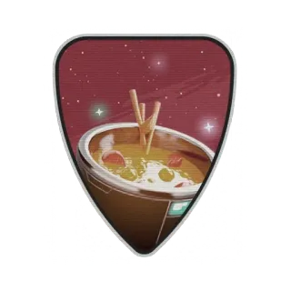 🍜 soup, space, food, dish, meal, cooking telegram sticker