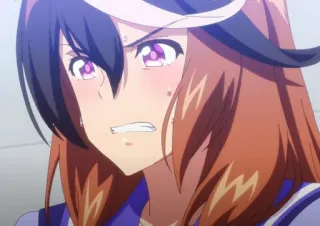 😰 Anime, Kreskówka, Postać, Animowany, Dziewczyna telegram sticker