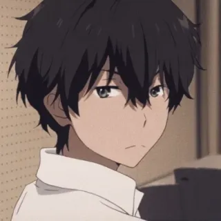 🩸 Anime, Anak laki-laki, Serius, Karakter, Animasi telegram sticker