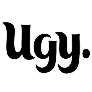 🚶 ugy. 丑, 文本, 黑白 telegram sticker