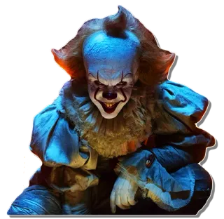 🤡 Pennywise IT Клоун, Ужасы, Пеннивайз, Оно, Фильм, страшный, Монстр telegram sticker