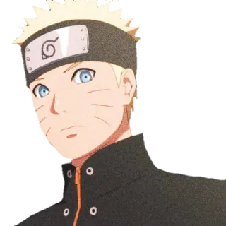 😒 Naruto Naruto, Anime, Manga, Ninja, Postać, Naklejka, Japoński telegram sticker