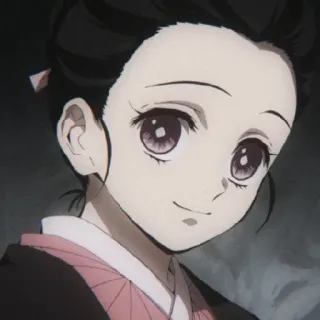😇 Nezuko Kamado Demon Slayer Anime, Demonio, Nezuko, Kamado, Chica telegram sticker