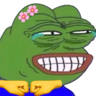 😂 Pepe the Frog pepe, katak, meme, kartun, budaya internet whatsapp sticker