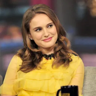 ❄️ Natalie Portman Atriz, Celebridade, Mulher, Retrato, Natalie Portman telegram sticker