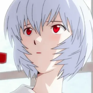 📓 Rei Ayanami Neon Genesis Evangelion Anime, Rei Ayanami, Evangelion, Charakter, Manga, Japan whatsapp sticker