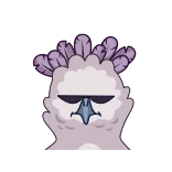 😃 gufo, uccello, cartone animato, adesivo, animale, occhiali da sole telegram sticker
