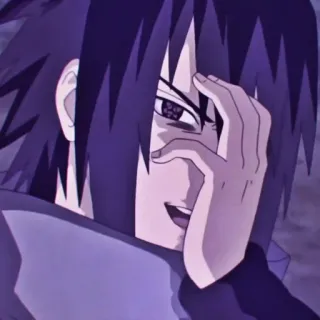 🥢 Sasuke Naruto Anime, Mangá, Sasuke, Uchiha, Sharingan telegram sticker