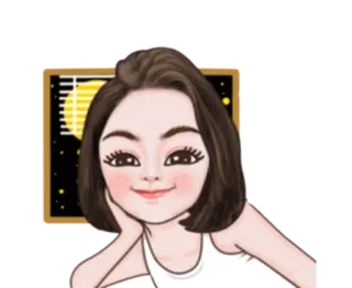 👩 telegram sticker