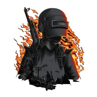 PUBG@Bad_Boys_Stickers whatsapp stickers