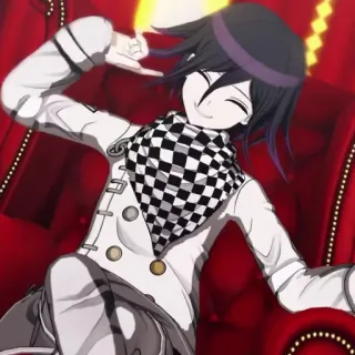 👉 Kokichi Oma Danganronpa V3: Killing Harmony Кокичи Ома, Danganronpa, Аниме, Манга, Персонаж, Злодей, Видеоигра telegram sticker