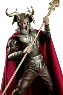 🎫 Odin Odino, Marvel, dio, mitologia norrena, elmo telegram sticker