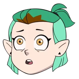 🤨 Amity Blight The Owl House Hoạt hình, Disney, Nhân vật, Phù thủy, Anime telegram sticker