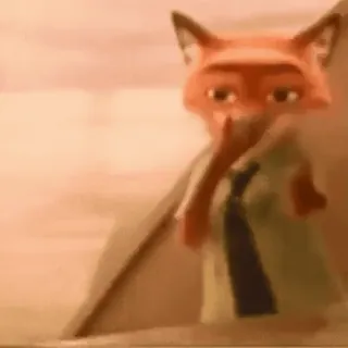 π Nick Wilde Zootopia whatsapp sticker