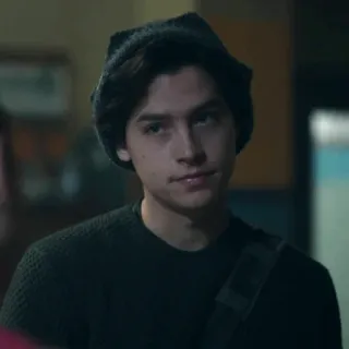 ➖ Jughead Jones Riverdale Jughead, Riverdale, Cole Sprouse, Série ado, Série TV, Archie Comics telegram sticker