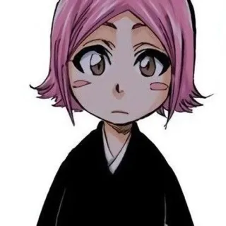 🍥 Yachiru Kusajishi Bleach Anime, pinke Haare, Seelenschnitter, Bleach telegram sticker
