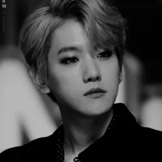 ✖️ portrait, noir et blanc, personne, homme, acteur, chanteur telegram sticker