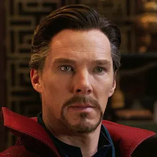 😶 Doctor Strange Doctor Strange, Marvel, Superhéroe, Benedict Cumberbatch, Hechicero, Magia, UCM telegram sticker