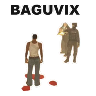 👻 BAGUVIX video game, kejahatan, geng, polisi, aksi whatsapp sticker