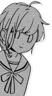🍫 Gadis anime, Gaya manga, Seragam sekolah, Lucu, Gadis, Seni Jepang telegram sticker