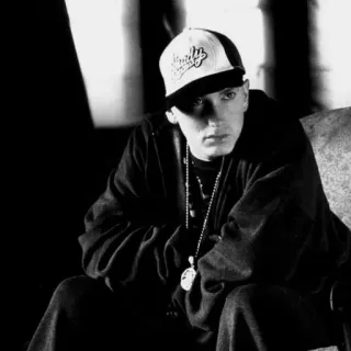 ◾️ Eminem rapper, singer, musician, hip hop, eminem telegram sticker