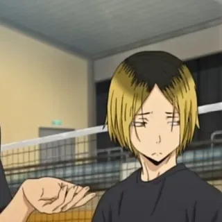 🏐 Kozume Kenma Haikyuu!! Anime, Volleyball, Kenma, Haikyuu, Nekomata telegram sticker
