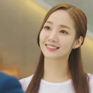 😺 wanita, tersenyum, potret, asia, korea, aktris telegram sticker