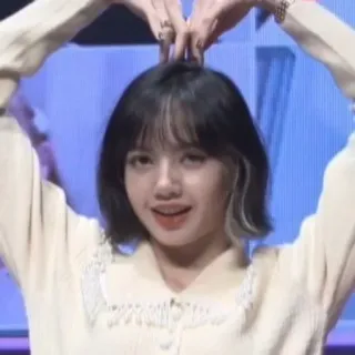 🌟 Lisa kpop, blackpink, singer, idol, celebrity telegram sticker