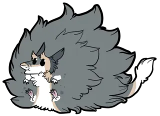 ✨ opossum, cartoon, animal, cute, sticker telegram sticker