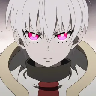 🔥 anime, character, fire force, shinra kusakabe, manga telegram sticker