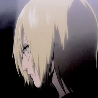 🦢 Historia Reiss Attack on Titan Anime, Personagem, Fanart, Loira/Loiro, Garota Anime telegram sticker