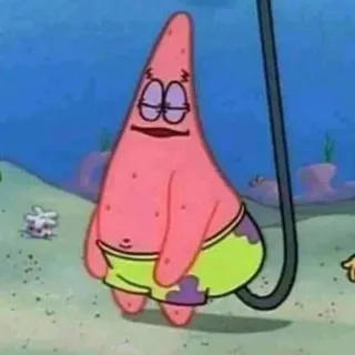 🌟 Patrick Star SpongeBob SquarePants Patrick, Spongebob, cartone animato, mare, stella marina telegram sticker