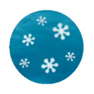 🎄 снежинка, зима, снег, лёд, синий telegram sticker