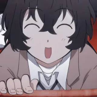 📜 Anime, glücklich, lächeln, niedlich telegram sticker