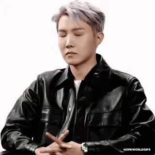 😑 J-Hope J-Hope, BTS, K-Pop, Pop Coreano, Cantante, Musica, Hopeworld whatsapp sticker