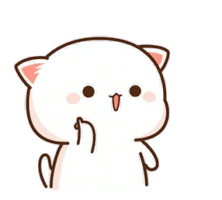 😲 Katze, süß, Cartoon, Stinkefinger, unhöflich telegram sticker