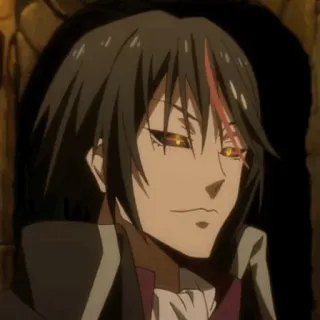 🥀 Diablo That Time I Got Reincarnated as a Slime Anime, Demonio, Diablo, Isekai, Manga whatsapp sticker