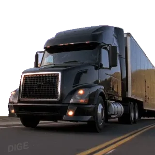 🚚 грузовик, тягач, автомобиль, транспорт, большегруз telegram sticker