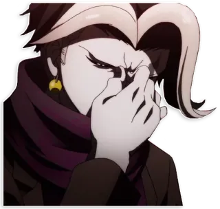 😑 Anime, Personaje, Llorando, Triste, Manga telegram sticker
