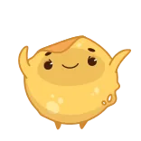 Pancake and Sourcream @TgSticker whatsapp stickers