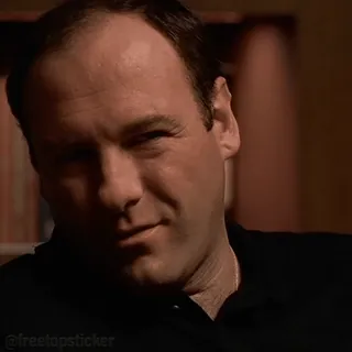 🙅♂️ Tony Soprano The Sopranos telegram sticker