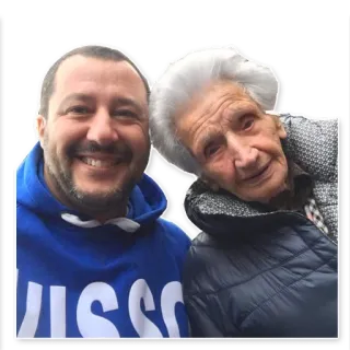 💑 politica, politico, selfie, Italia telegram sticker