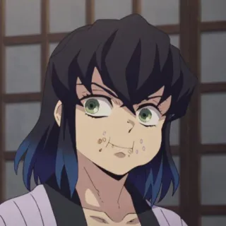 💥 Inosuke Hashibira Demon Slayer Аниме, Персонаж, Иноске, Хашибира, Клинок, рассекающий демонов telegram sticker