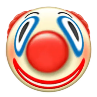 🤡 Clown Emoji whatsapp sticker