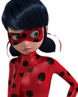 🐞 Ladybug Miraculous: Tales of Ladybug & Cat Noir 瓢虫, Miraculous, 卡通, 超级英雄, 角色 whatsapp sticker