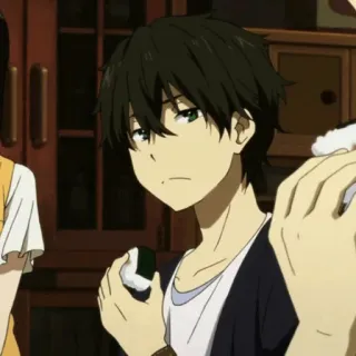 🎐 Houtarou Oreki Hyouka 애니메이션, 빙과, 오레키 호타로, 캐릭터, 만화, 애니 telegram sticker