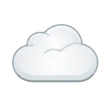 ☁ cloud, weather, sky telegram sticker